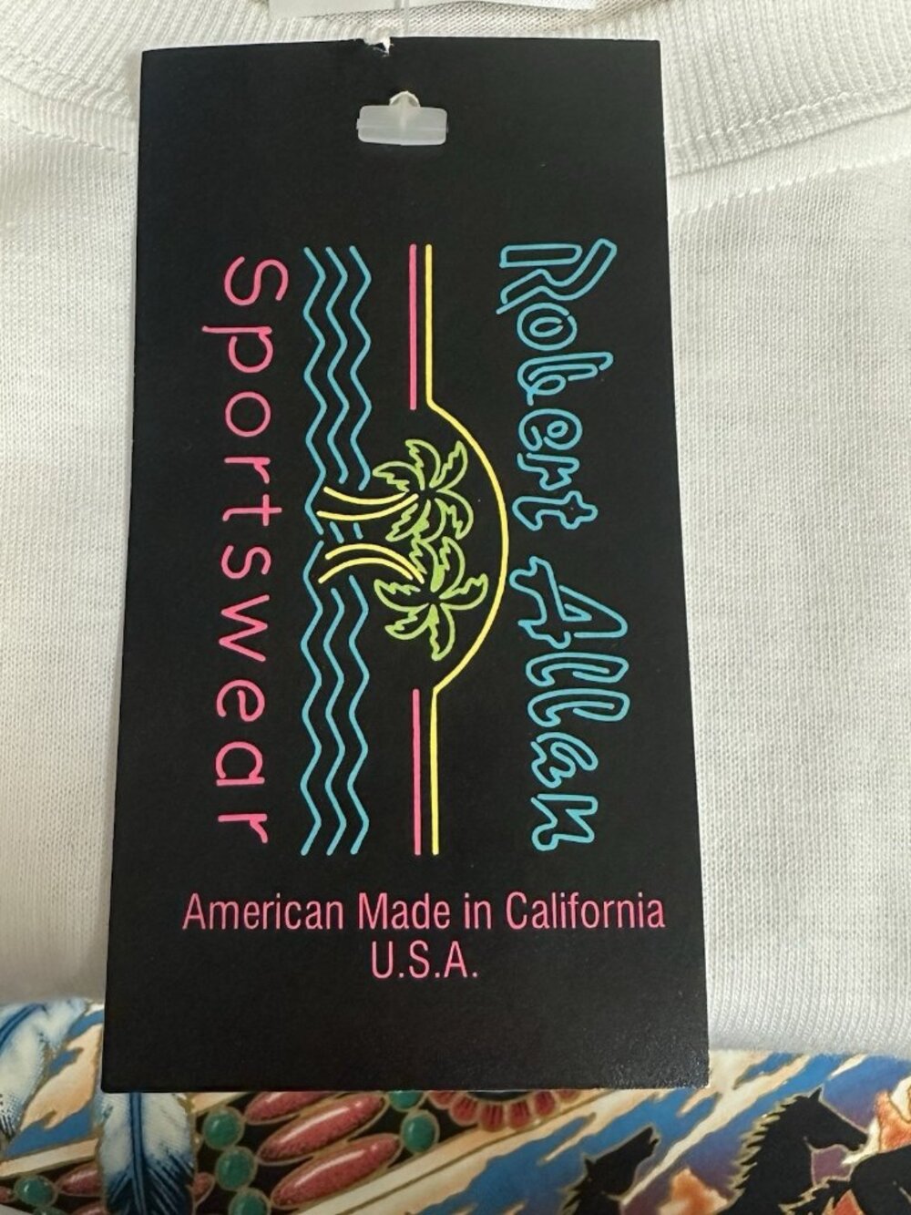 NWT Robert Allan Sportswear Horse Tribal Shirt Unisex Size XL - Picture 9 of 11